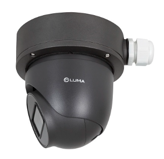 Luma LUM-A20-JB-VF-BTB X20 Extension Junction Box for Varifocal Turret and Bullet Camera, Black