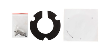Luma LUM-A20-CM-FX-TDW X20 7" Ceiling Extension Mount for Fixed Dome / Turret Extension Junction ...