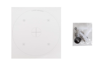 Luma LUM-A20-JB-FEMPTZ-W Junction Box for Luma Mini PTZ Camera, 5.15"W x 1.29"H, White