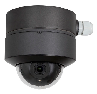Luma LUM-A20-JB-FX-DOMB Fixed Dome Extension Junction Box, 2-Openings, Aluminum