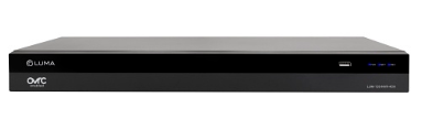 Luma LUM-120-NVR-4CH-2T 120 Series 4-Channel NVR, 4-Port PoE, 4TB, 1 HDD Bay