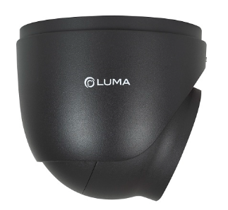 Luma LUM-520-IP-TFB 520 Series 5MP Turret IP Outdoor Camera, 2.8mm Fixed Lens, Black