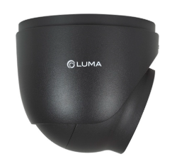 Luma LUM-220-IP-TFB 220 Series 2MP Turret IP Outdoor Camera, 2.8mm Fixed Lens, Black
