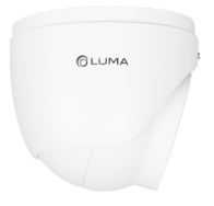 Luma LUM-820-IP-TMW 820 Series 8MP Turret IP Outdoor Camera, 2.8-12mm Motorized Lens, White