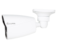 Luma LUM-220-IP-BFW 220 Series 2MP Bullet IP Outdoor Camera, 2.8mm Lens, White