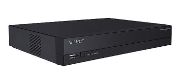 Hanwha ARN-1610S A Series 16-Channel PoE NVR, 80 Mbps, Black