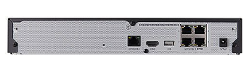 Hanwha ARN-410S Series 4-Channel Plug and Play NVR, HDD Not Included