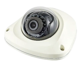 Hanwha ANV-L6023R Series 2MP Vandal Flateye Dome IP Camera, 3.6mm Fixed Lens, White