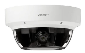 Hanwha PNM-9002VQ P-Series x 5MP 4-Channel Multi-Directional Camera, Lenses Not Included, White