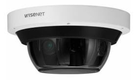 Hanwha PNM-9084RQZ1/KUS Series x 2MP Multi-Directional PTRZ IP Camera, 3.2-10mm Motorized Varifoc...