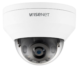 Hanwha QND-6012R1 Q-Series 2MP IR Vandal Dome Camera, 2.8mm Fixed Lens, White