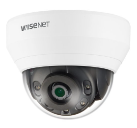 Hanwha QND-6012R Wisenet Q-Series 2MP IR Dome Camera, 2.8mm Fixed Lens, White