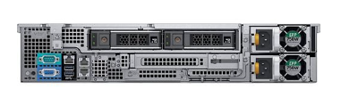 Hanwha WRR-P-S202S1 WAVE Series Wisenet Optimized 2U Rack Server, 132TB HDD, Black