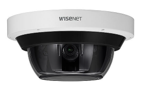 Hanwha PNM-9085RQZ1 20MP (5MP x 4) Multi-Sensor Multi-Directional PTRZ Camera, 4.13-9.4mm Motoriz...