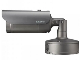 Hanwha XNO-8020R X-Series 5MP IR Bullet Camera, 3.7mm Fixed Lens, Gray