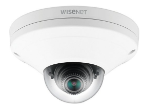 Hanwha XNV-6011W X-Series 2MP Outdoor Vandal Dome Camera, 2.8mm Fixed Lens, White