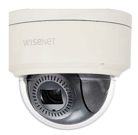 Hanwha XNV-6085 X-Series eXtraLUX 2MP Outdoor Vandal Dome Camera, 4.1-16.4mm Varifocal Lens, Ivor...