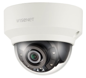 Hanwha XND-6020R X-Series 2MP IR Indoor Dome Camera, 4mm Fixed Lens, White