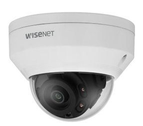 Hanwha LNV-6022R L-Series 2MP IR Vandal Dome Camera, 4mm Fixed Lens, White