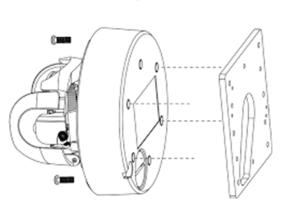 Pelco IMP3ICM-1E In-ceiling Mount for Sarix Professional