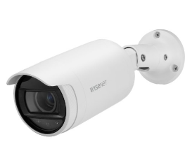 Hanwha ANO-L6082R A-Series 2MP WDR IR Bullet IP Camera, 3.3-10.3mm Motorized Varifocal Lens, Whit...