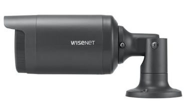 Hanwha LNO-6072R L-Series 2MP Outdoor IR Bullet Camera, 3.2-10mm Varifocal Lens, Gray