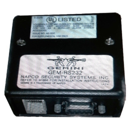 Napco GEMC-RS232 Fire Adapter for Serial Output From GEMC Panel and Burglary Systems