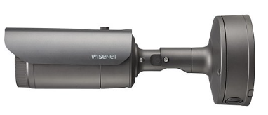 Hanwha XNO-6080R X-Series 2MP IR Bullet Camera, 2.8-12mm Varifocal Lens, Gray