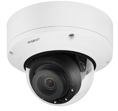 Hanwha XND-9082RV X-Series 4K IR Indoor Vandal Dome Camera, 2.8-8.4mm Varifocal Lens, White