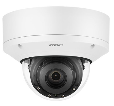Hanwha XND-9082RV X-Series 4K IR Indoor Vandal Dome Camera, 2.8-8.4mm Varifocal Lens, White