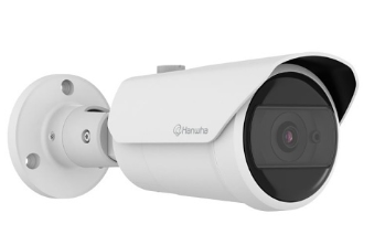 Hanwha QNO-C8023R 5MP AI IR Bullet IP Camera, 120 dB WDR, 30m IR, 4mm Fixed Lens