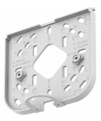 Hanwha SBP-125WMW1 Camera Wall Mount, White (Replaces SBP-125WMW)