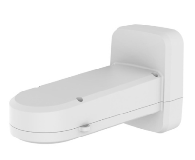 Hanwha SBP-400WMW Wall and Pole Mount Kit for Surveillance Cameras, White