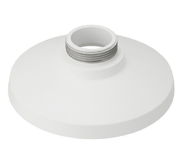 Hanwha SBP-301HMW3 Aluminum Cap Adapter, 1.5" NPT, White