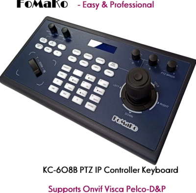 3D PTZ Camera Keyboard Controller 608B - FoMaKo Conference Camera PTZ Controller