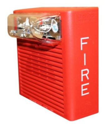 Audible Fire Alarm Wall Mount Strobe