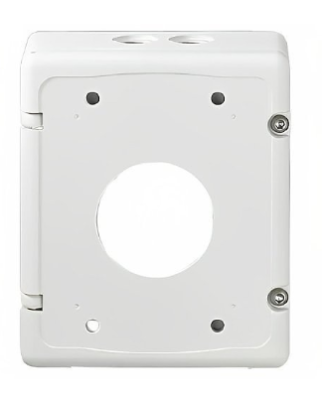 Hanwha SBP-300NBW Installation Box for Select PTZ and Bullet Cameras, White