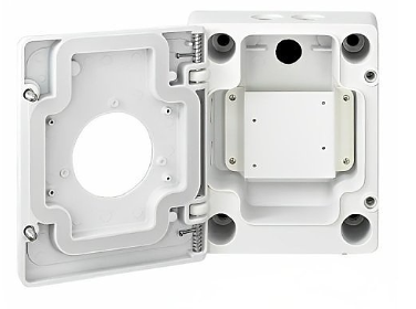 Hanwha SBP-300NBW Installation Box for Select PTZ and Bullet Cameras, White