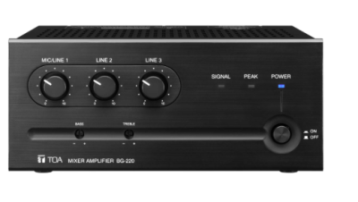 3 Channel 35W Tabletop Mixer Amplifier