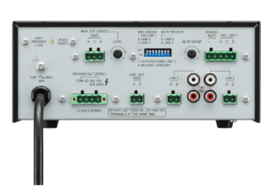 3 Channel 35W Tabletop Mixer Amplifier
