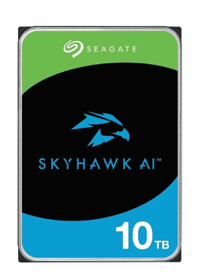 Seagate ST10000VE001 Skyhawk AI 3.5 Hard Drive, SATA 6Gb/s, 10TB