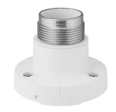 Hanwha SBP-156HMW Hanging Mount for PTZ Plus Cameras, 1.5" NPT, White
