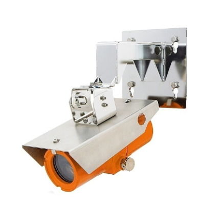 Hanwha HT-F1XX-WM Explosion-Proof Wall Mount for TNP-Series Cameras, Stainless Steel