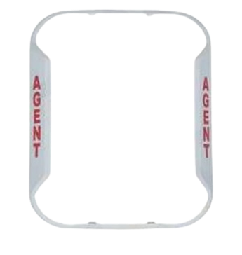 System Sensor BZSPW-F L-Series Speaker Ceiling Bezel, Printed "FIRE", White