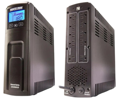 1000 VA Minute Man Battery Backup Power Supply - Battery Included