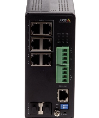 AXIS T8504-R 4-Port Managed Industrial PoE++ Gigabit Switch
