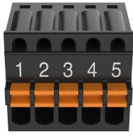AXIS TU6008 Extended 5-Pin Connector for RS232/RS485