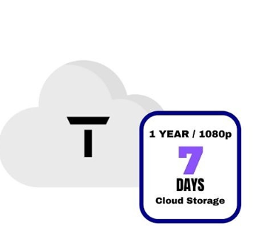 Turing Video TV-FHDCS7 1-Year 1080p 7-Day Cloud Storage