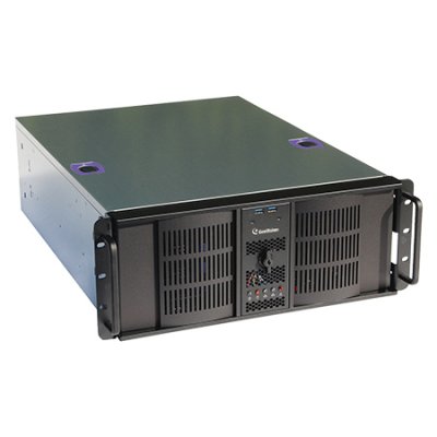 Geovision UVS-Ultra VMS HotSwap System 8-Bay 64 Channel 4U VMS Intel i7 Skylake 16GB RAM 128 GB SSD 64 Camera Maximum with GV-VMS Software - No HDD