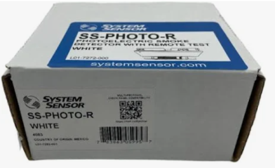 System Sensor SS-PHOTO-R SS-Series Photoelectric Smoke Detector for DNR(W) Duct Smoke Detectors, ...